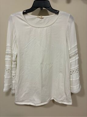 Cotton Bleu long sleeve top small